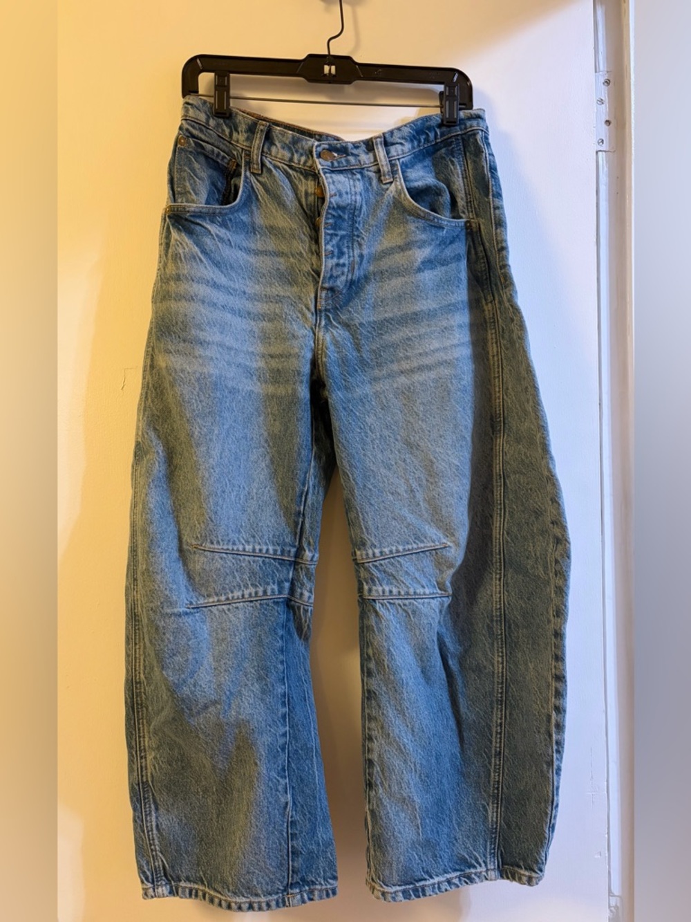 Free people barrel Jean sz 27 - Picture 2 of 9